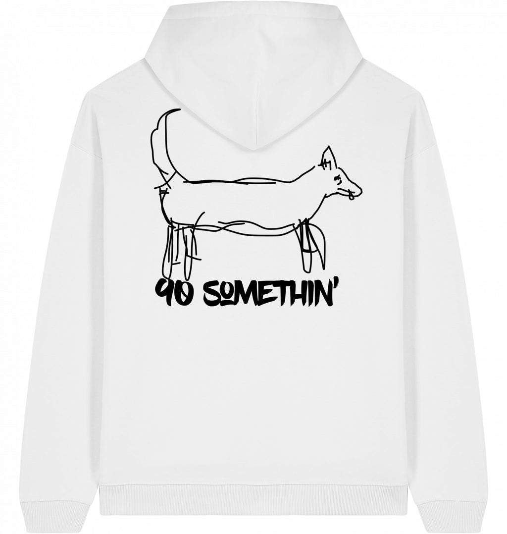 Hip-Hop Hoodie 90 Somethin Elsa White Back