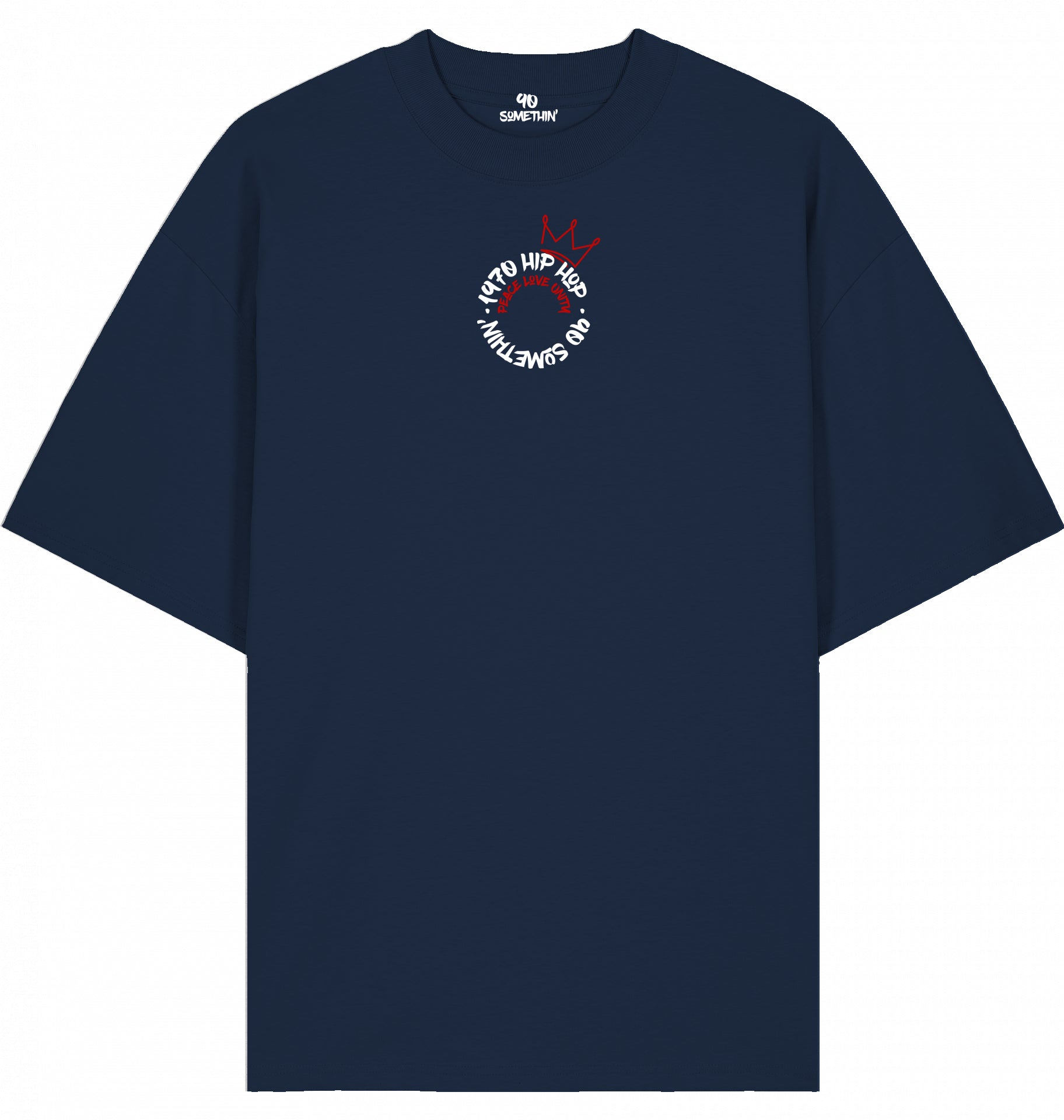 Hip-Hop T-Shirt 90 SomethinCrown of Unity Front