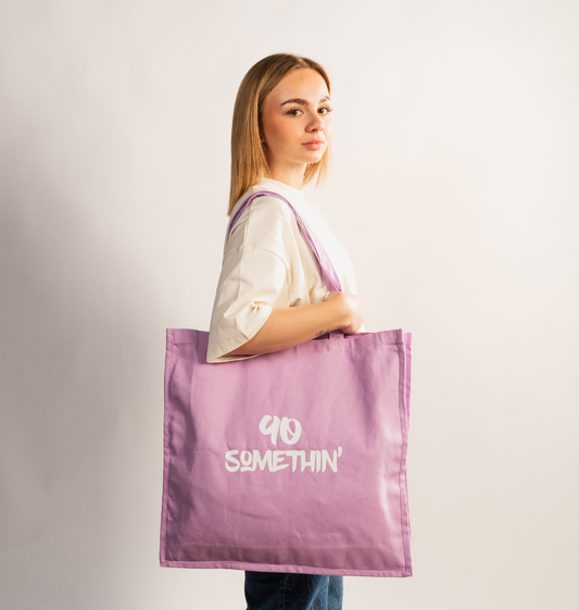 90 Somethin' Canvas Tote Bag