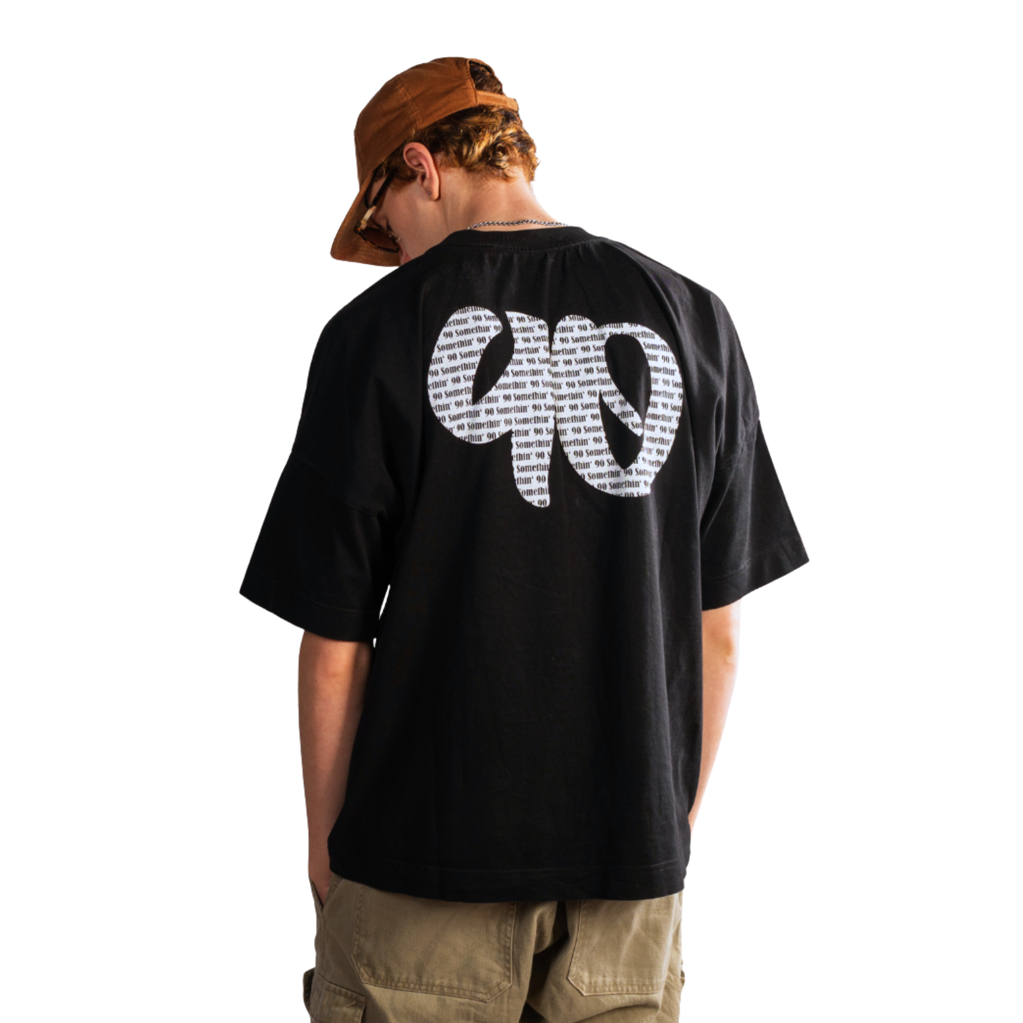 Streetwear Hip Hop T-Shirt All city Black Back mann