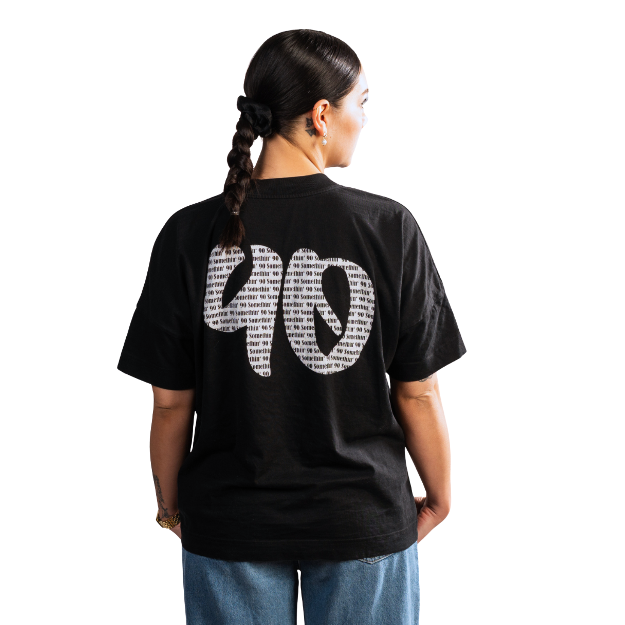 Streetwear Hip Hop T-Shirt All city Black Back
