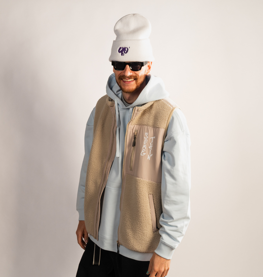 90s Throwback Sherpa Gilet